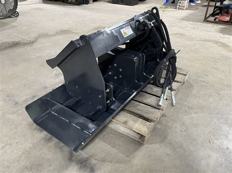 skid steer plate compactor attachment